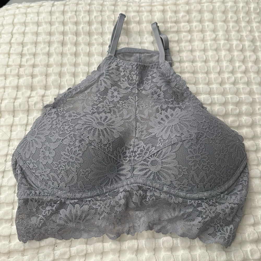 PINK lace bralette